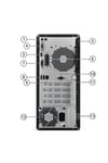 Pro Tower 290 G9 6d3a1ea12 I3-12100 16gb 1tbssd W11p Masaüstü Bilgisayar