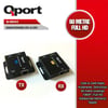 Qport Q-hex2 Hdmi Extender Cat6 60m 2 Li Paket (adaptor Dahil)