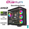 Quantum Stormforge Force  Ryzen7 5700X  32GB 1TBSSD RTX5060ti FreeDOS Gaming Masaüstü