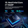 RaXius Momentum CD-I136P001 i7-1360P Mini PC
