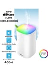 Rgb Renkli Aromaterapi Difüzör Ve Ultrasonik Hava Nemlendirici Buhar Makinesi (BEYAZ)