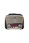 Serenad-k Mdr-8bt Usb-tf-aux-bluetooth Destekli Fm/am/sw Klasik Altın Radyo