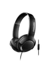SHL3075BK/00 KAFA BANTLI SİYAH MİKROFONLU