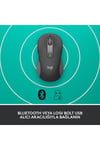 Signature M650 Küçük ve Orta Boy Sağ El Için Sessiz Kablosuz Mouse, Siyah 910-006253