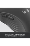 Signature M650 Küçük ve Orta Boy Sağ El Için Sessiz Kablosuz Mouse, Siyah 910-006253