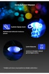 Slrgb Rgb Led Işıklı Fiber Optik Ayakkabı Bağcığı