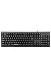 Sm-385 Usb 800dpi Siyah 3 Tuş Mouse + Kb-871u Q Türkçe Usb Standart Siyah Klavye