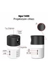T400 3000l(40ANSI), Ios/android/windows/tvbox Uyumlu 360p Çözünürlük Mini Led Projeksiyon