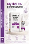 TB74 PURE+ %5 GlyThol Cilt Tonu Eşitleyici ve Siyah Nokta Karşıtı Konsantre Saf Peeling Serum - 15 ML