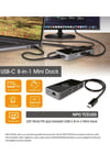 Tcd-103 Macos/windows 4k 60hz 2xhdmı 2xusb3.1 Gen1 Type-a 2x3,5mm Gigabit Docking Station