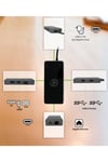 Tcd-103 Macos/windows 4k 60hz 2xhdmı 2xusb3.1 Gen1 Type-a 2x3,5mm Gigabit Docking Station