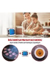 Thermopro Tm02 Mutfak, Spor, Ders Için Alarmlı, Işıklı, Çift Geri Sayımlı Kronometre Ve Dijital