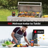 ThermoPro TP07C Alarmlı, Aydınlatmalı ve Kablosuz 150m Menzilli Profesyonel Gıda Pişirme Termometre
