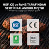 ThermoPro TP07C Alarmlı, Aydınlatmalı ve Kablosuz 150m Menzilli Profesyonel Gıda Pişirme Termometre