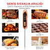 ThermoPro TP15H Dijital Et ve Gıda Termometresi - IPX6 Su Geçirmez, 3 Saniyede Hızlı Ölçüm