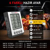 ThermoPro TP17H Renkli LCD, 4 Uçlu, Alarmlı Pişirme Termometresi