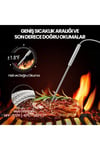 Thermopro Tp27c Alarmlı, Işıklı, Kablosuz 150m Menzilli Ve 4 Problu Profesyonel Frın Termometres