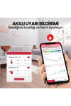 Thermopro Tp393 Appli Saatli Limit Aşım Uyarılı Iç Mekan Sıcaklık Ve Nem Ölçer Termometre