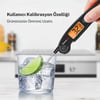 Thermopro TP605 Katlanabilir Problu Profesyonel  Gıda Pişirme Termometresi-Siyah