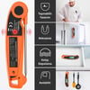 Thermopro TP605W Katlanabilir Problu Profesyonel Gıda Pişirme Termometresi-Turuncu