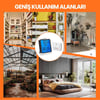 ThermoPro TP65 Dokunmatik Işıklı Geniş Ekran İç ve Dış Mekan (Sensörlü) Dijital Sıcaklık ve Nem Ölçer