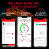 Thermopro TP970 Şarjlı 182m Kablosuz Alarmlı 1Problu Telefon Kontrollü Profesyonel Gıda Termometresi
