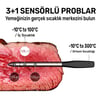Thermopro TP980-2 Şarjlı 320m Kablosuz Alarmlı 2Problu APP, Monitörlü Profesyonel Gıda Termometresi
