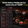 Thermopro TP980-4 Şarjlı 320m Kablosuz Alarmlı 4Problu APP, Monitörlü Profesyonel Gıda Termometresi
