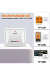 Thermopro Tx-4b Ilave Dış Sensör (tp63b, Tp67b, Tp68b Için)