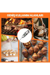 Tp02s Lcd Ekranlı Daldırma/saplama Çelik Gövdeli Gıda Pişirme Termometresi