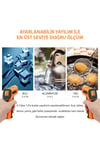 Tp30 Lazer Odaklı Kızılötesi -50/+550°c Endüstriyel Katı-sıvı Sıcaklık Ölçme Termometresi