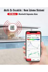 Tp357 Bluetooth Limit Aşım Uyarılı Iç Mekan Dijital Sıcaklık Ve Nem Ölçer Termometre