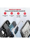 TP358 Telefon Kontrollü, Saatli, Takvimli, İç Mekan Sıcaklık ve Nem Ölçer Termometre 2 Ade