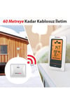Tp67a Wifi Iç Ve Dış Mekan Dijital Sıcaklık,nem,basınç Ölçen Hava Tahmin Istasyonu