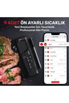 TP961 Şarjlı 150m Kablosuz Alarmlı 1Problu Telefon Kontrollü Profesyonel Gıda Termometresi