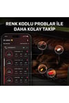 TP980-4 Şarjlı 320m Kablosuz Alarmlı 4Problu APP, Monitörlü Profesyonel Gıda Termometresi
