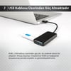 Transcend TS-HUB2K USB 3.1 Gen 1, USB A to 4 Port USB Çoklayıcı HUB