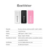 Transcend TS-RDF5R SD/microSD USB 3.1 Kart Okuyucu Pembe