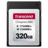 Transcend TS512GCFE820 320GB CFExpress Hafıza Kartı