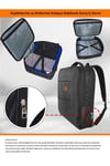 Trv01 Travela Genişleyebilir 40lt Notebook Ve Seyahat Sırt Çantası 16