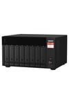 TS-873A-SW5T014 8GB 8TBHDD+1TBSSD SATA Desteği RAID(0) NAS Depolama Ünitesi