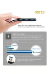 Ts-hub2k Usb 3.1 Gen 1, Usb A To 4 Port Usb Çoklayıcı Hub