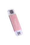 TS1TESD310P 1tb Usb/type-C 10GBPS Taşınabilir Harici SSD - Pembe