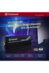 TS2TMTE250H 2TB M.2 2280 Gen4x4 NVMe Metal Soğutuculu SSD