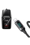 Us-cc133 20w Şarj Başlığı + Us-sj545 20w Ligtning, Çipli, Apple Hızlı Şarj Kiti