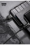 Us-sj221 1.2m Usb To Type-c Güçlendirilmiş Örgülü Şarj Ve Data Kablosu