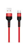 Us-sj311 1.2m Usb To Lightning Güçlendirilmiş Örgülü Şarj Ve Data Kablosu