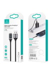 Us-sj543 Dijital Göstergeli,çipli,örgülü, 1.2m 2.4a Lightning Iphone Uyumlu Şarj Ve Data Kablosu