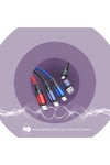 Us-sj549 Usb Type-c To Type-c Lightning Microusb,1.2m Pd 3a Hızlı Şarj Kablosu