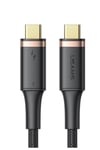 Us-sj553 U72 Type-c To Type-c 5k 60hz 0.8m 100w Usb4 Ses,görüntü,data Aktarma Kablosu